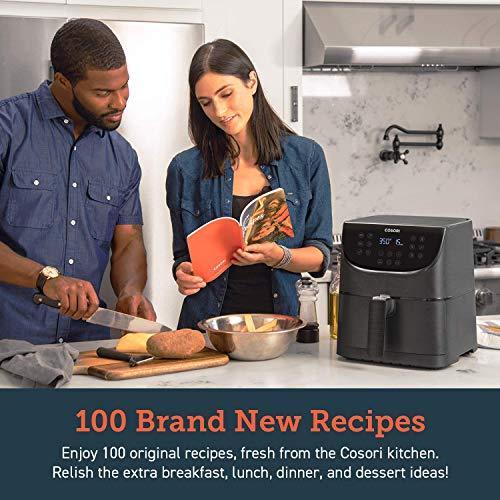 COSORI Air Fryer,Max XL 5.8 Quart,1700-Watt Electric Hot Air Fryers Oven & Oilless Cooker for Roasting,LED Digital Touchscreen with 11 Presets,Nonstick Basket,ETL Listed(100 Recipes)