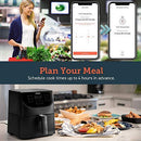 COSORI Air Fryer,Max XL 5.8 Quart,1700-Watt Electric Hot Air Fryers Oven & Oilless Cooker for Roasting,LED Digital Touchscreen with 11 Presets,Nonstick Basket,ETL Listed(100 Recipes)