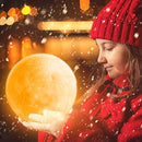 3D Moon Lamp (Diameter 5.9 inch), Morpilot 16 Colors 3D Print Moon Light Home Decorative Lights Night Light with Remote & Touch Control and USB Recharge for Baby Kids...