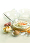 James Scott 10 Piece Set Stackable European Made lead Free Glass Kitchen Prep, Dipping Sauce, Dessert, Salads, Candy Dish or Nut Bowls. Prep Bowls