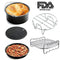 5 Sets of Air Fryer Accessories for Phillips Gowise And Cozyna, Fit All 3.4QT - 5.8QT For Cake Pizza Barbecue