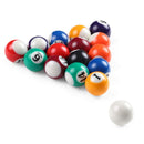 Godyluck 25MM / 38MM Children Billiards Table Balls Set Resin Small Pool Cue Balls Full Set