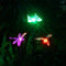 OxyLED Solar Garden Lights, 3 Pack Solar Stake Light Hummingbird Butterfly Dragonfly, Solar Powered Pathway Lights, Multi-Color Changing LED Lights, Outdoor Lighting for Garden/Patio/Lawn