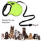 Ruff 'n Ruffus Retractable Dog Leash with Free Waste Bag Dispenser and Bags + Bonus Bowl | Heavy-Duty 16ft Retracting Pet Leash | 1-Button Control | Durable