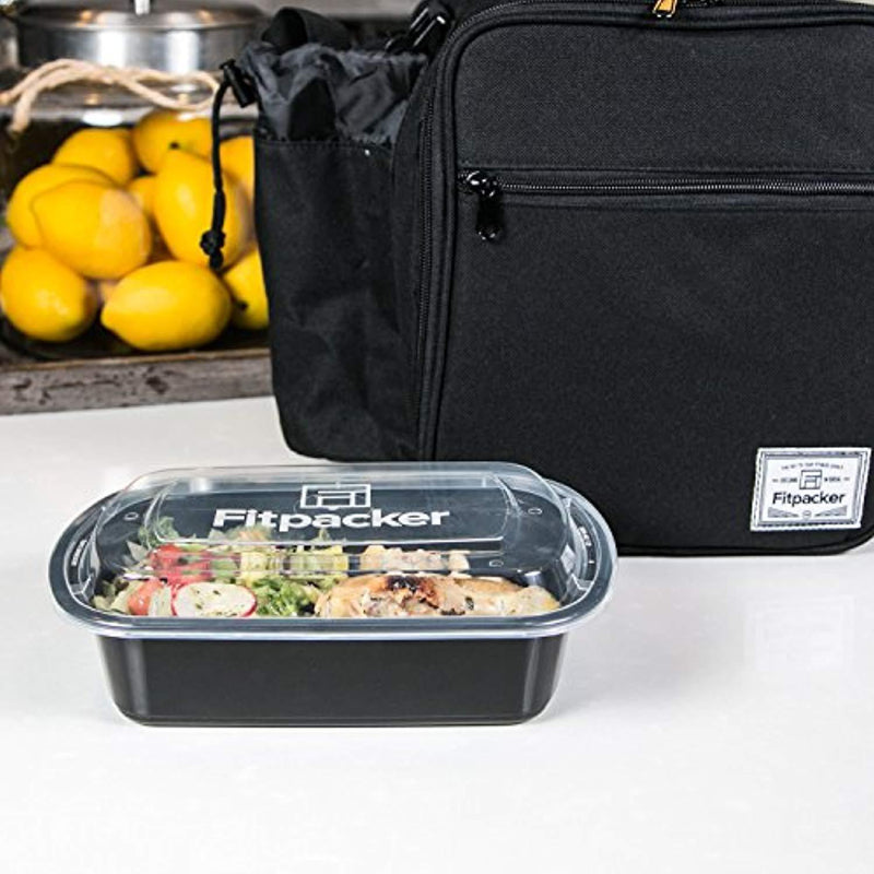 Fitpacker XL Meal Prep Containers BPA-Free Food Storage and Portion Control (38oz - Set of 16)