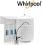 Whirlpool WHER25 Reverse Osmosis (RO) Filtration System With Chrome Faucet | Extra Long Life | Easy To Replace UltraEase Filter Cartridges, White