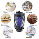 fomei Bug Zapper [Updated] Mosquito Killer Insect Trap Pest Control Light with Switch Button Electronic UV Lamp for Indoor Outdoor Bedroom, Kitchen, Office, Home