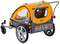 Instep Sierra Double Seat Foldable Tow Behind Bike Trailers, Converts to Stroller/Jogger, Featuring 2-in-1 Canopy and 20-Inch Wheels, for Kids and Children, Multiple Colors Available