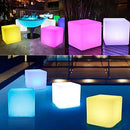 LED Light Cube LOFTEK : 4-inch RGB 16 Colors Cool Cube Lights with Remote Control, MCU Tesseract Mood Lamp, IP65 Waterproof and USB Charging Beside Desk Lamp,Perfect for Kids Nursery and Toys