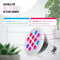 Indoor LED Grow Light Bulbs w/ Clamp Reflector (12W) Efficient Greenhouse Red & Blue Hydroponics Lighting | Produce Healthier Plants, Herbs, Flowers