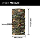 AXBXCX 2 Pack - Camouflage Print Seamless Neck Gaiter Bandana Face Mask for Outdoor Activities