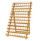 US Art Supply Premium Beechwood 120-Spool Sewing and Embroidery Thread Rack