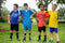 PAIRFORMANCE Boys' Soccer Jerseys Sports Team Training Uniform Age 4-12 Boys-Girls Youth Shirts and Shorts Set Indoor Soccer