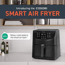 COSORI Air Fryer,Max XL 5.8 Quart,1700-Watt Electric Hot Air Fryers Oven & Oilless Cooker for Roasting,LED Digital Touchscreen with 11 Presets,Nonstick Basket,ETL Listed(100 Recipes)