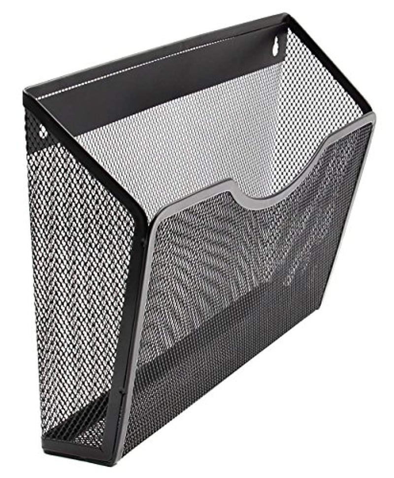 EasyPAG 3 Pocket Mesh Hanging Wall File Holder Mail Letter Organizer, Black