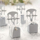 50 PCS Wedding Favor Boxes Wedding Gift Box Chair Place Card Holders Baby Shower Party Favors by  iDOO