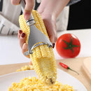 LJDJ Corn Stripper Cob Slicer Peeler Thresher Tool Corn Cobber Corn Zipper, Stainless Steel Corn Peeler and Kernel Cutter Kitchen Utensils & Gadgets Kernel Cutter