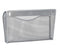 PAG 3 Pockets Hanging File Holder Organizer Metal Wall Mount Magazine Rack, Silver