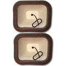 Bundled Brands Insulating Outdoor Faucet Covers for Freeze Protection with Bonus Winterization Brochure - 2 Faucet Covers & 1 Brochure