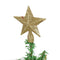 20" Tabletop Mini Christmas Tree Set with Clear LED Lights, Star Treetop and Ornaments, Best DIY Christmas Decorations