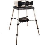 Visual Apex Portable Projector Table Stand with Shelf & Projector Carry Bag, Adjustable 18.5” to 44” high