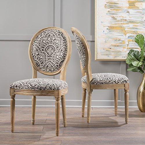 Christopher Knight Home Phinnaeus Beige Fabric Dining Chair (Set Of 2)