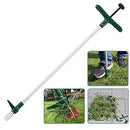 Walensee Stand Up Weeder and Weed Remover Tool, Stand up Manual Weeder Hand Tool with 3 Claws, Stainless Steel and High Strength Foot Pedal, Weed Puller (1 Pack (Stand Up Weeder))