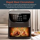 COSORI Air Fryer,Max XL 5.8 Quart,1700-Watt Electric Hot Air Fryers Oven & Oilless Cooker for Roasting,LED Digital Touchscreen with 11 Presets,Nonstick Basket,ETL Listed(100 Recipes)
