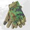 Military Ba Men's Camo Deer Suede Palm and Fleece