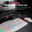Redragon S101 PC Gaming Keyboard and Mouse Combo Wired LED RGB Backlit with Multimedia Keys Wrist Rest Mouse with 3200 DPI for Windows Computer Gamers (Gaming Mouse and Keyboard Set)