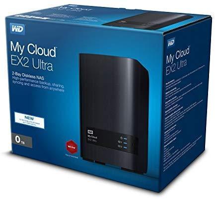 WD 8TB My Cloud EX2 Ultra Network Attached Storage - NAS - WDBVBZ0080JCH-NESN