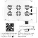 Monena LED Grow Light 3000W, Full Spectrum Dimmable Growing Lamp for Greenhouse Hydroponic Indoor Plants Vegs Seeds Flowers with Dual Dimmer On Off Switch