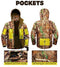 NEW VIEW Hunting Jacket Waterproof Hunting Camouflage Hoodie for Men,Hunting Suit