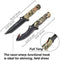 Mossy Oak Hunting Field Dressing Kit - Fixed Blade Full Tang Handle Portable Butcher Game Processor Set