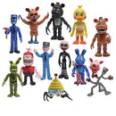 Toy Innovation Five Nights style Action Figures Freddy Toys Dolls (12 Piece), 4"