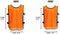 Unlimited Potential Nylon Mesh Scrimmage Team Practice Vests Pinnies Jerseys Bibs for Children Youth Sports Basketball, Soccer, Football, Volleyball (Pack of 12)