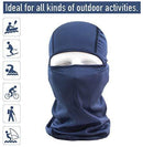 hikevalley Balaclava Face Mask Adjustable Windproof UV Protection Hood