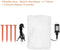 MAOYUE 5ft Halloween Inflatable Ghost Boo Halloween Blow Up Outdoor Halloween Decorations Built-in LED Lights with Tethers, Stakes, Holiday Inflatables for Outdoor, Yard Decorations, Lawn, Party