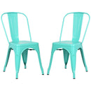 Poly and Bark Trattoria Side Chair in Black (Set of 4)