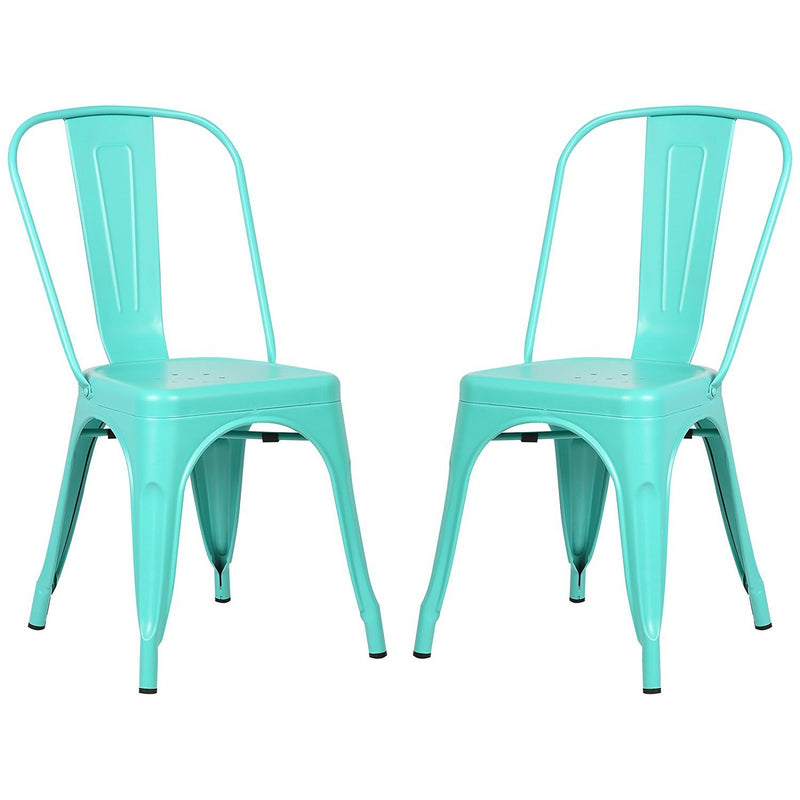 Poly and Bark Trattoria Side Chair in Black (Set of 4)