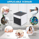 MKYUHP Artic Air Personal Air Cooler, Portable Air Conditioner, USB Mini Evaporative Air Cooler, Humidifier, Purifier with 3 Speeds and Extra Quiet Sleep Mode for Office Room Outdoors