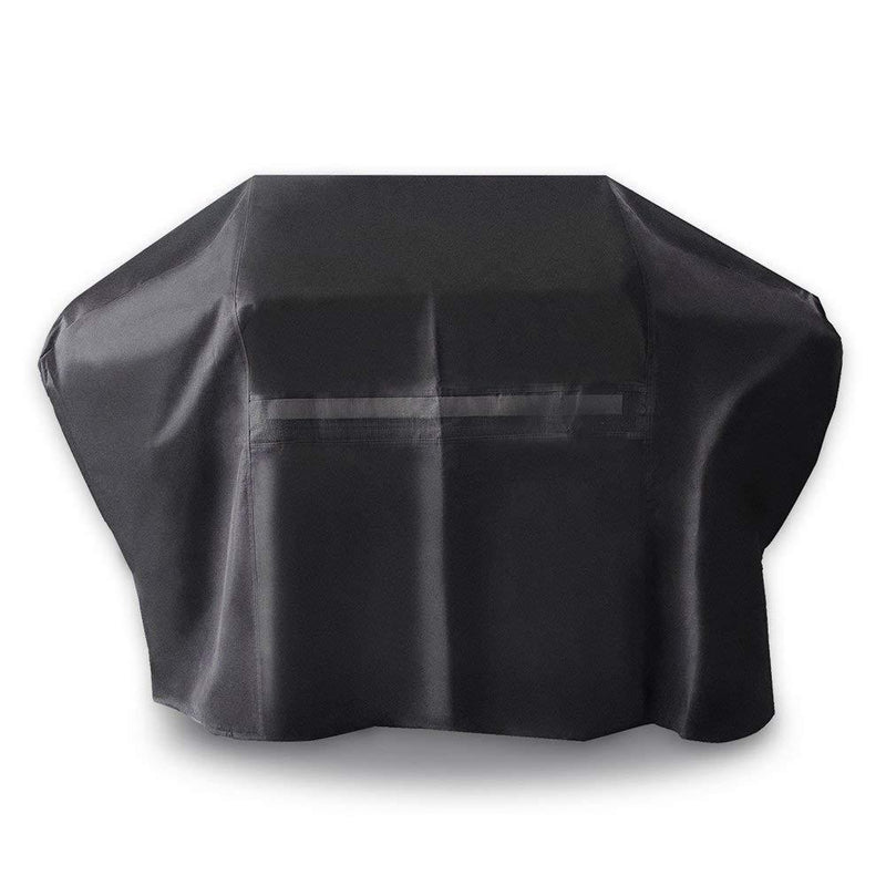 iCOVER Gas Grill Cover-64 inch 600D Canvas Waterproof Fade Resistant Heavy Duty Barbeque BBQ Grill Cover Sized for Weber,Char Broil,Holland, Jenn Air,Brinkmann.G21654.