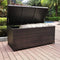 Crosley Furniture Palm Harbor Outdoor Wicker Storage Bin - Grey