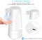 Hanamichi Soap Dispenser, Touchless Capacity Automatic Soap Dispenser Equipped w/Infrared Motion Sensor Waterproof Base Adjustable Switches Suitable for Bathroom Kitchen Hotel Restaurant