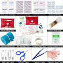 GL Gear Portable First Aid Kit Medical Survival Bag,Mini Emergency Bag for Car,Home,Picnic,Camping ,Travelling and Other Outdoor Activies(41pcs/Set),Complete home medical bag,Free Bonus Offered