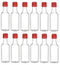 Nakpunar 12 pcs 50 ml Plastic Liquor Bottles with Gold Cap
