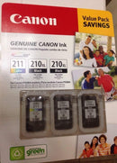 Canon Value Pack 211/210xl/210xl