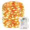 LightsEtc 100 Led Fairy String Lights Battery Operated 33ft Copper Wire Warm White Christmas Lights Copper Wire Christmas Lights Christmas Decor Warm White