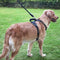 E-PRANCE Soft Front Dog Harness No Pull Pet Vest Harness Adjustable Reflective Easy Walking Small Medium Large Dogs, Black