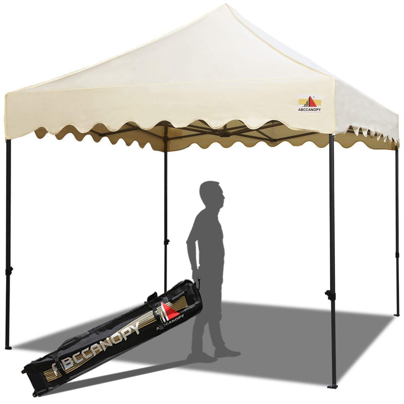 ABCCANOPY Pop up Canopy Tent Commercial Instant Shelter with Wheeled Carry Bag, 10x10 FT Navy Blue